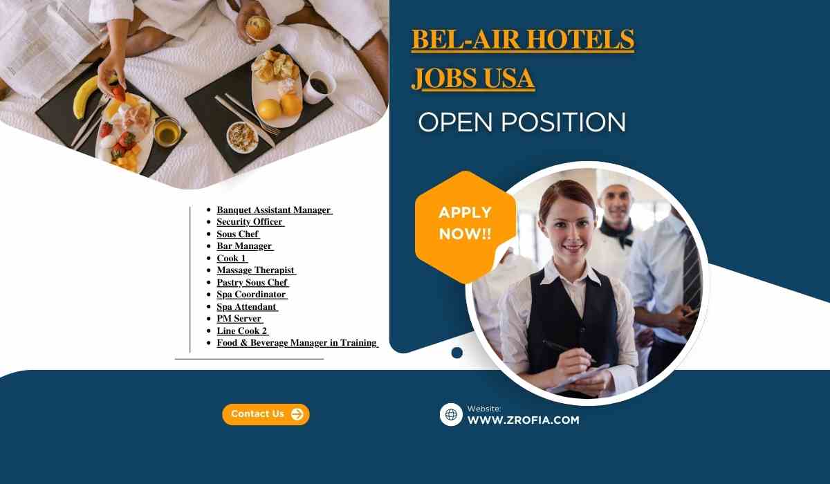 BEL-AIR HOTELS JOBS USA