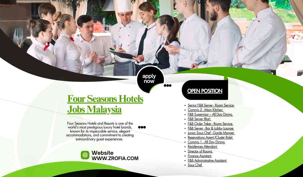 Four Seasons Hotels Jobs Malaysia